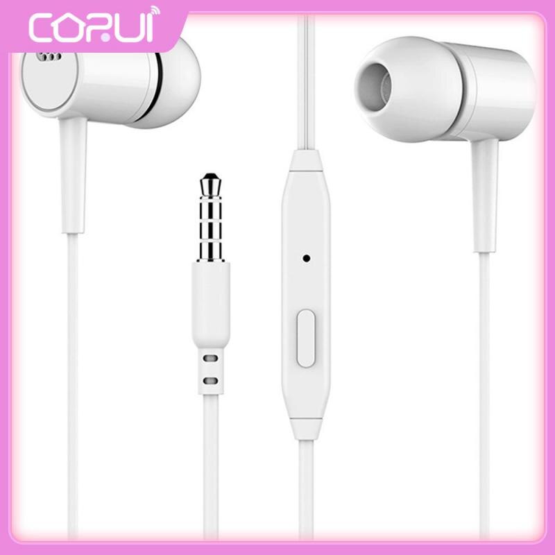 3.5mm Headset 2 Color Optional In-ear Wired Earphone In-ear High Quality Earbuds With Mic Earbuds For Phone Computer Headphone