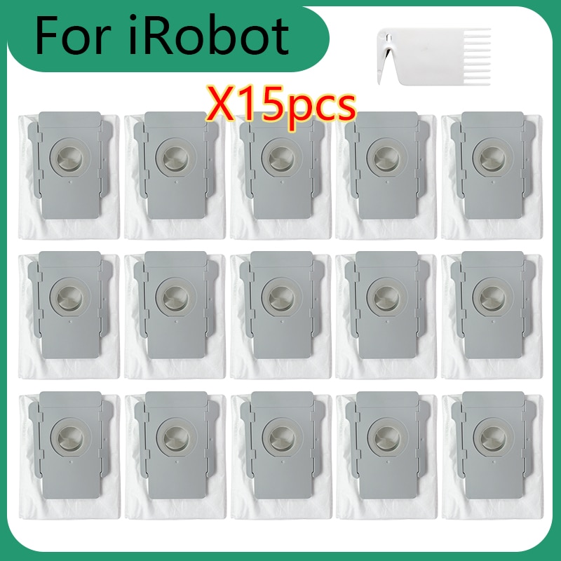 Dust Bags For IRobot Roomba I7+ E5 E6 E7 S9 S9+ Robot Vacuum Cleaner Replacement Accessories Spare Parts Multi-set Dirt Disposal