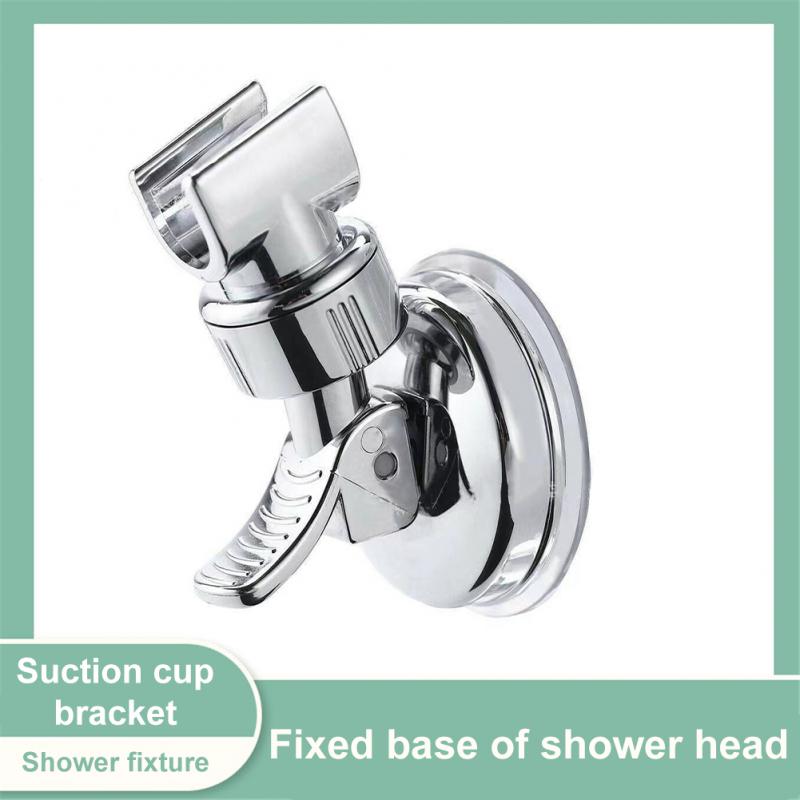 Shower Head Holder Adjustable Removable Shower Wall Holder Bracket Suction Cup Without Punching 360° Rotation Bracket