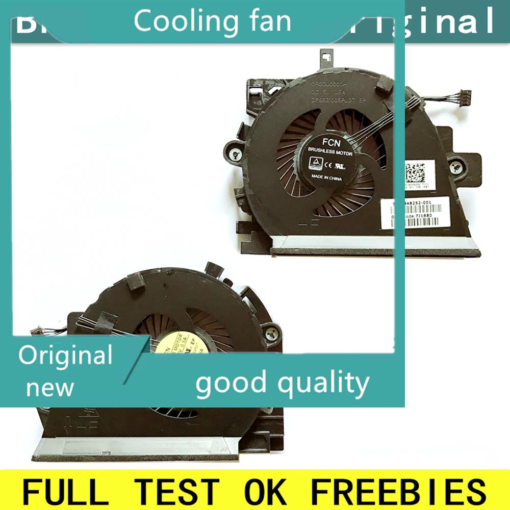 laptop CPU cooling fan Cooler Notebook PC for HP ZBook 15 G3 15G3 DC28000GVF0 DC28000GXF0 DFS2000054R0T DFS531005PL0T gpu fcn