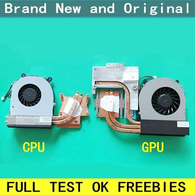 New notebook CPU fan with heatsink radiator copper tube module for CLEVO P151SM P150HM P170HM P157ms P150SM p151em p157 P157SMA
