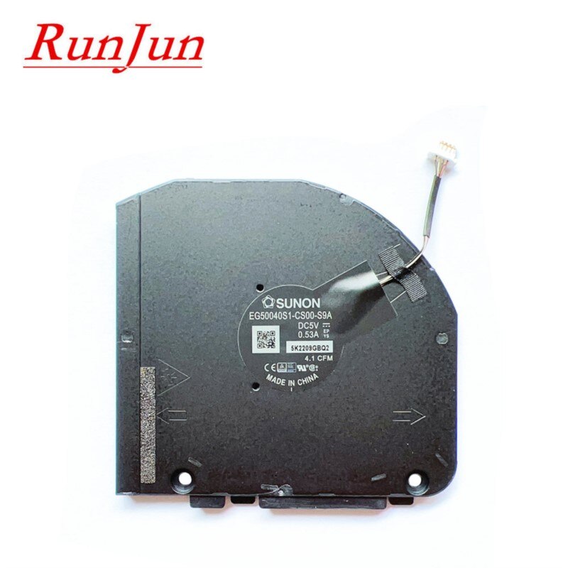 Computer CPU Cooling Fans For Dell Latitude 7430 E7430 0CMX1D EG50040S1-CS00-S9A EG50050S1-CJ50-S9A DC5V 4PIN Cooler Fan laptop