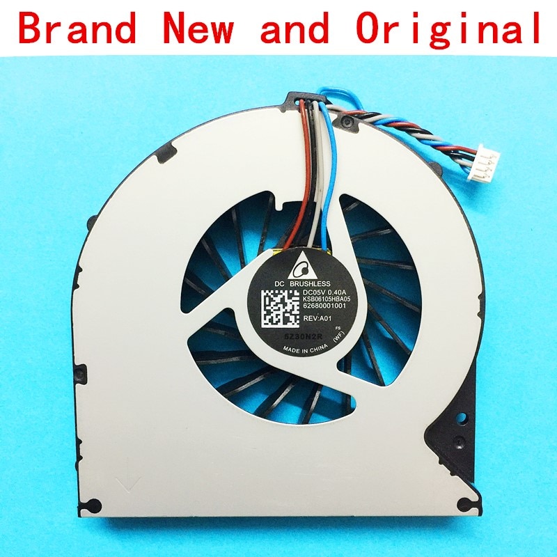 New laptop CPU cooling fan Cooler radiator for toshiba Satellite DELTA KSB06105HB -BK41 KSB06105HB BK41 DC05V 0.40A