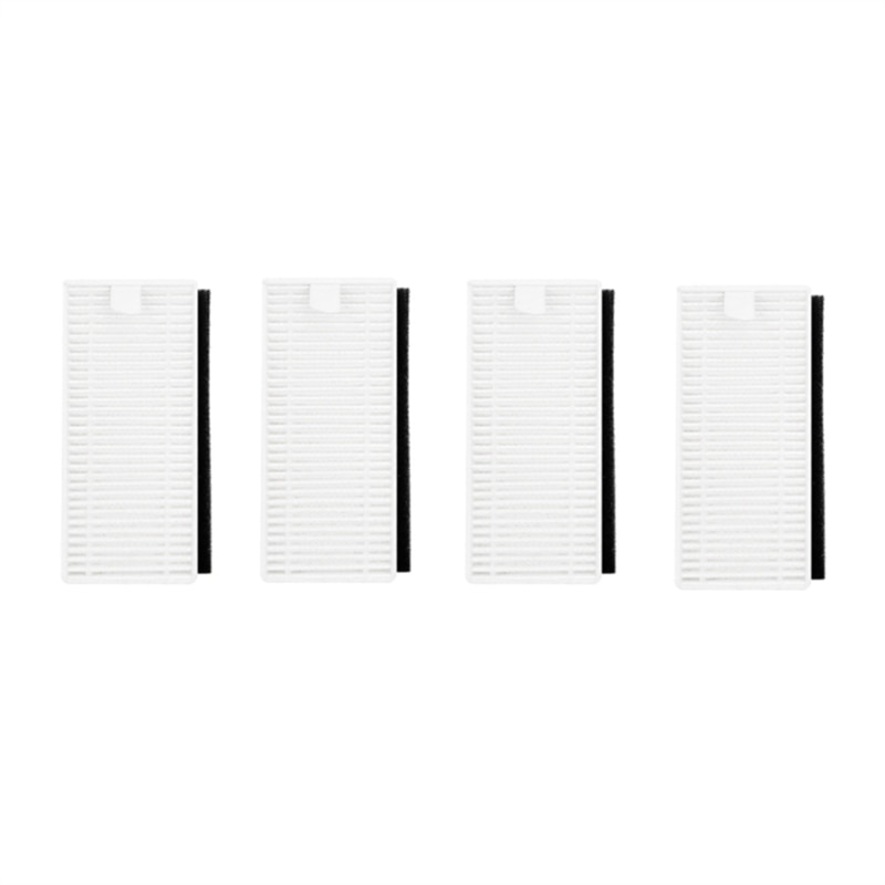 4Pcs HEPA Filter Replacement Parts Accessories For Moosoo MT501 MT710 MT720 Sweeper Robot Accessories