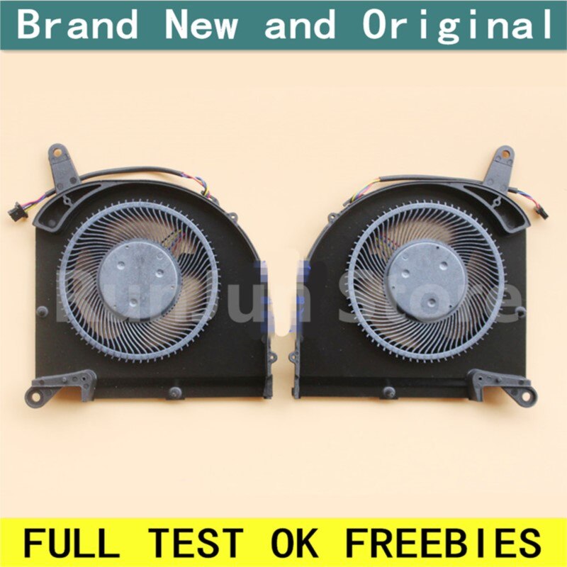 Laptop CPU GPU Cooling Fan PLB07010S12HH DC12V 0.50A 4Pin for Gigabyte AERO 15 OLED SA 17 HDR XA RP75XA RP77XA
