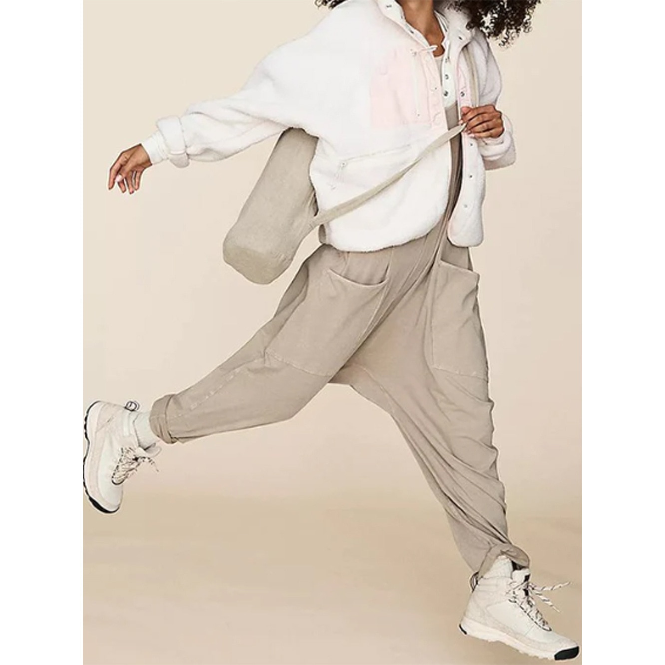 Fashion Women Casual Jumpsuit Summer Solid Loose Wide Leg Pants Bib Overalls Pocket Sleeveless Strap Baggy Streetwear Rompers