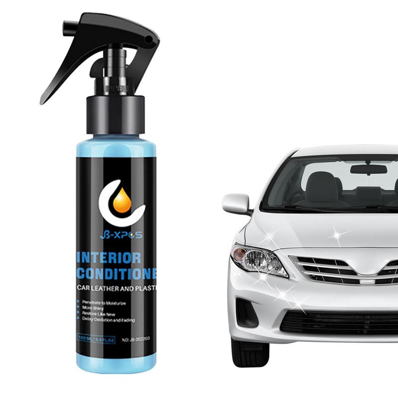 Car Leather Cleaner Car Seat Cleaner Renovator For Car Retreading Agent Leather Restorer Liquid Car Maintenance Care Cleaning