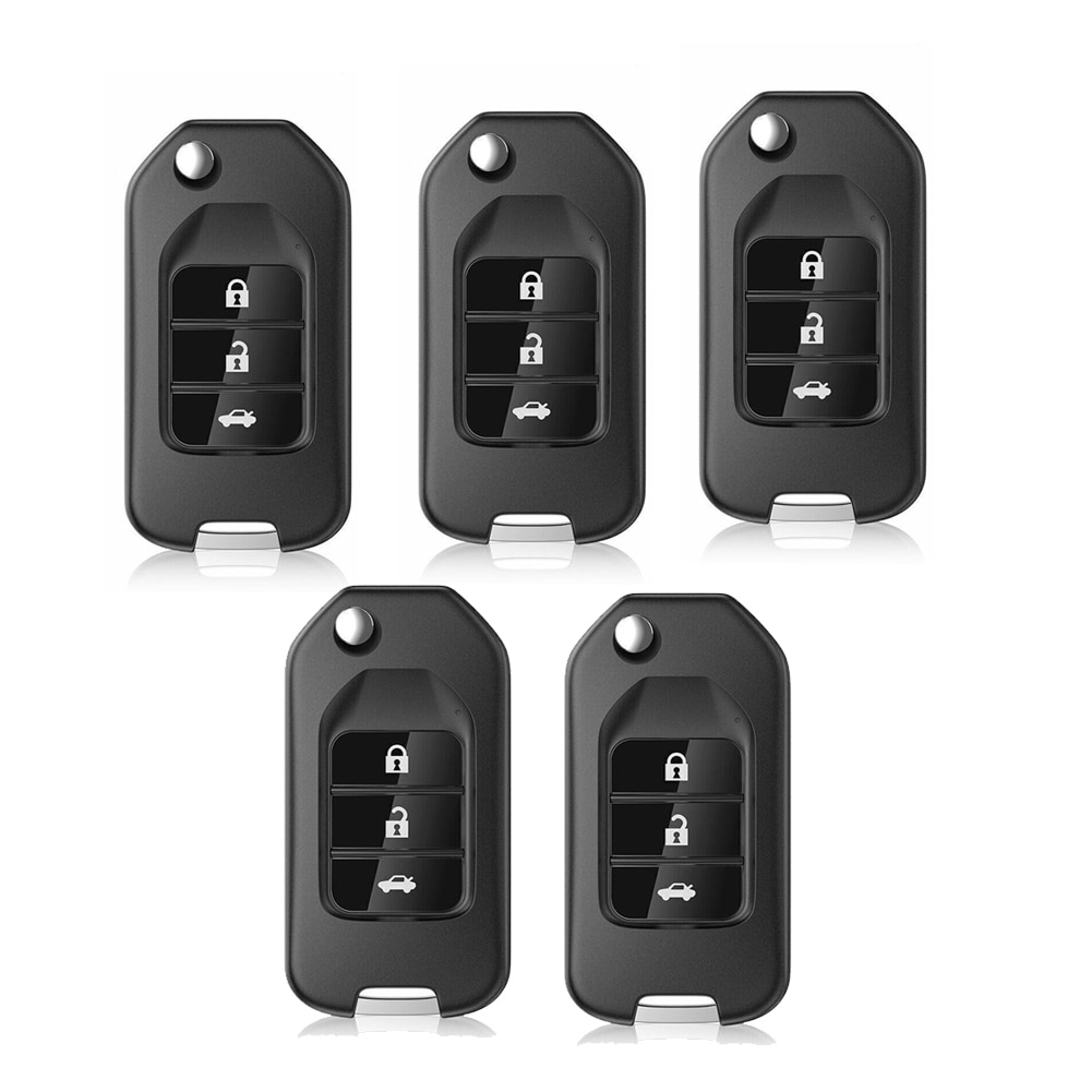 Xhorse XNHO00EN Universal Wireless Remote Key Fob 3 Buttons for Honda Type for VVDI Key Tool 5Pcs/Lot