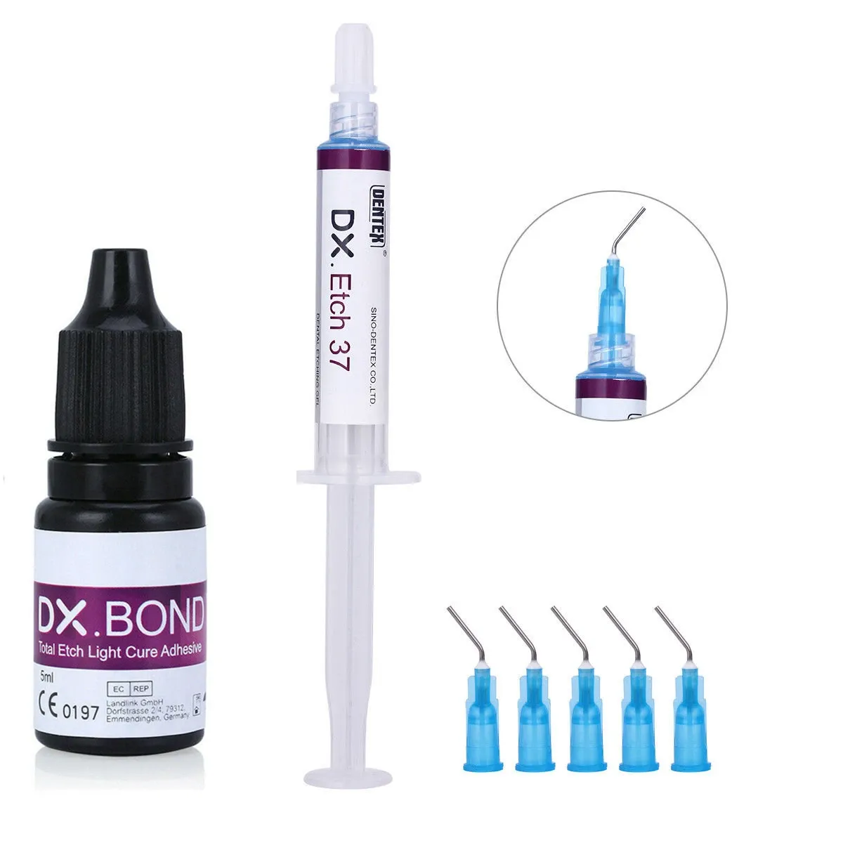 Dental Etchant Acid Etching Gel Dentex Light Cure Bond Adhesive Composite Resin Bonding Agent Total Etch Teeth Glue