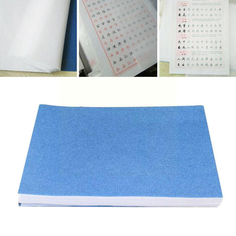 100 sheet/set Translucent Tracing Paper Writing Copying Sheet Stationery Paper 27*19cm Scrapbook Calligraphy Drawing Craft