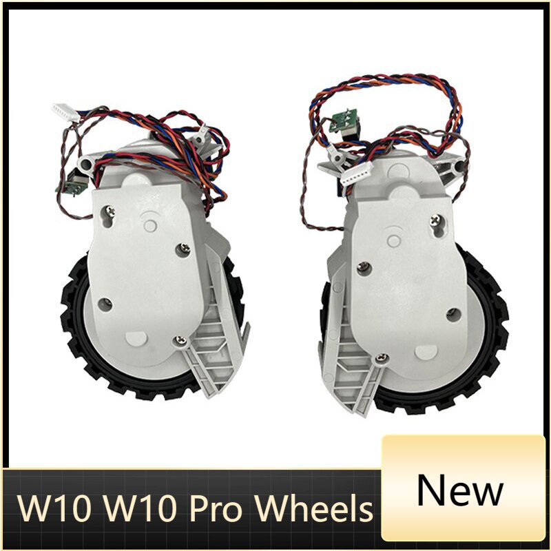 Left and Right Wheels Parts for Xiaomi Dreame W10 W10 Pro STYTJ06ZHM Vacuum Cleaner Traveling Wheel Accessories Replacment