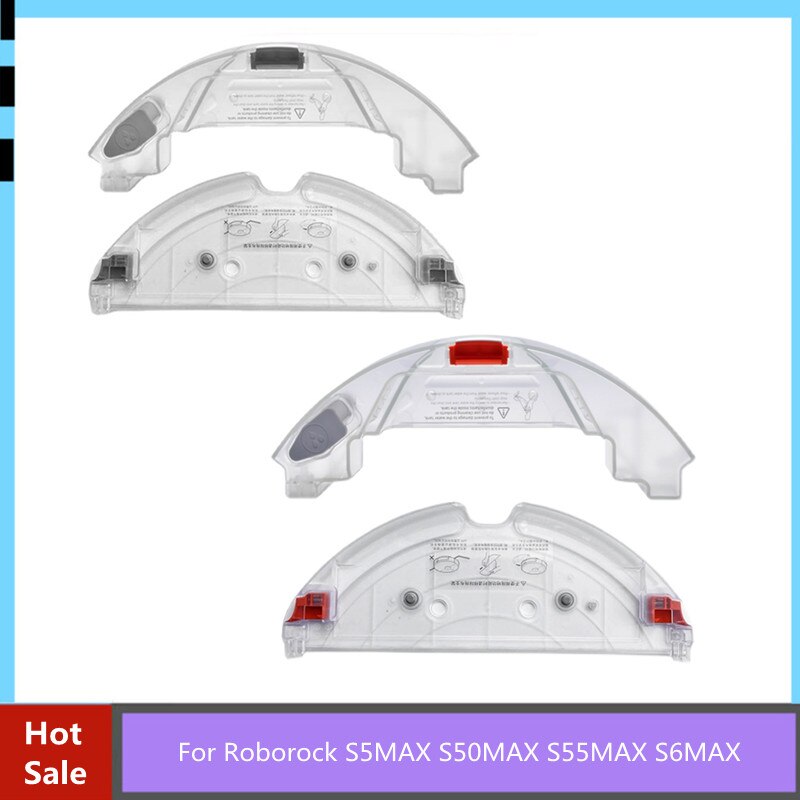 Vacuum Cleaner Accessories Water Tank and Water Tank Tray for Roborock S5MAX S50MAX S55MAX S6MAX