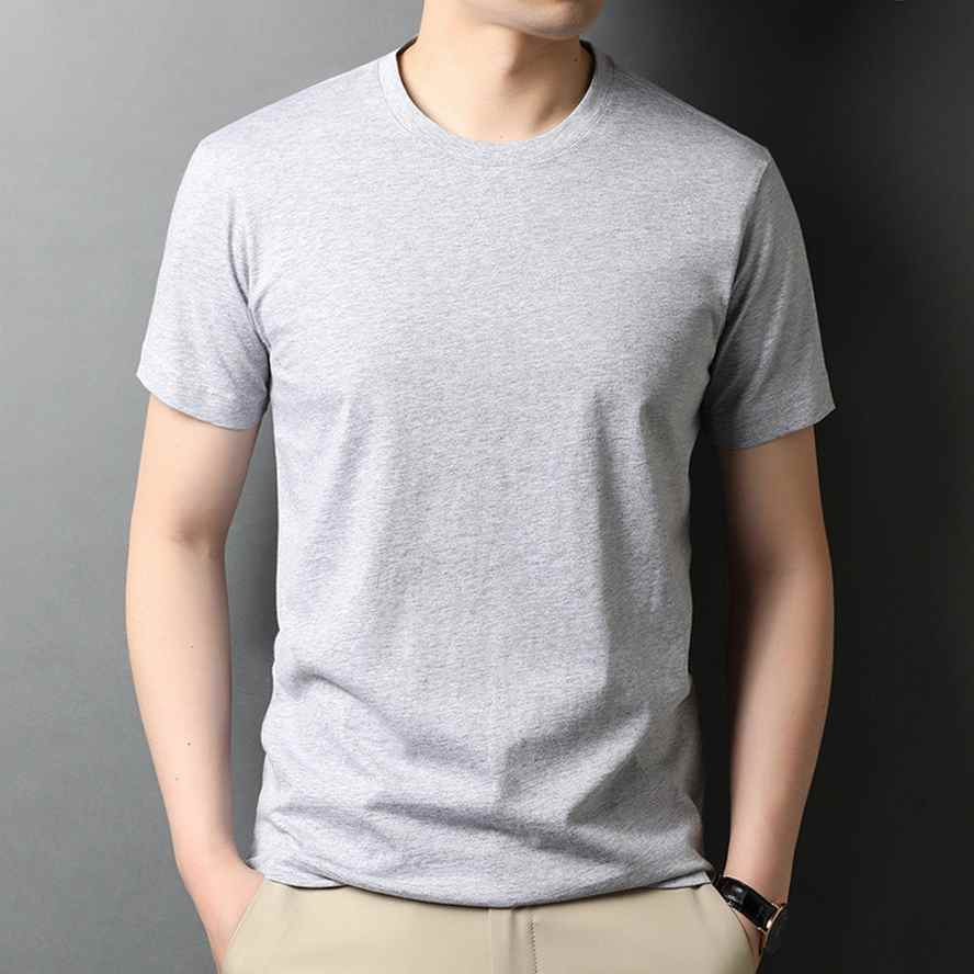 2023 Men's Gym Fitness Cotton T-shirt Men's Fashion Print Short Sleeve T-shirt