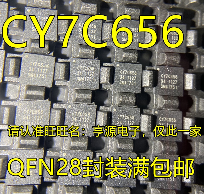 2pcs original new CY7C65634 CY7C65634-28LTXC CY7C65642 CY7C65642-28LTXC QFN28