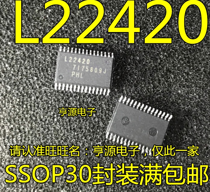 5pcs original new ML22420MBZ03A chip L22420 SSOP30 voice chip IC