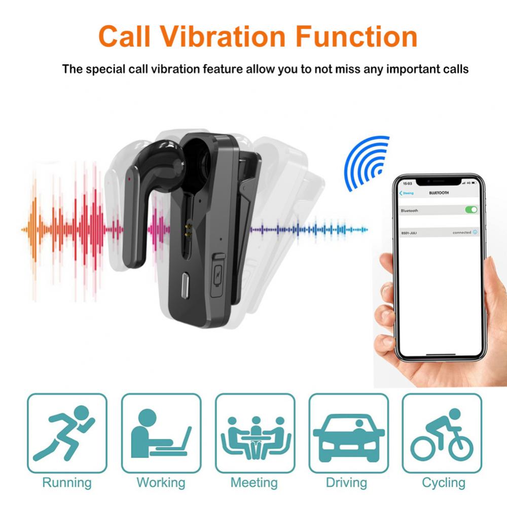 Stereo Headset Sports Earbuds Handsfree Sport Lavalier Earphones Wireless Earphones Semi-in-ear Lavalier Headphones