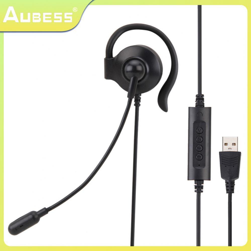 3.5mm Centre/traffic/computer Earphone For Clear Call In The Call Center With Mic Volume Control Wired Phone Headset Universal