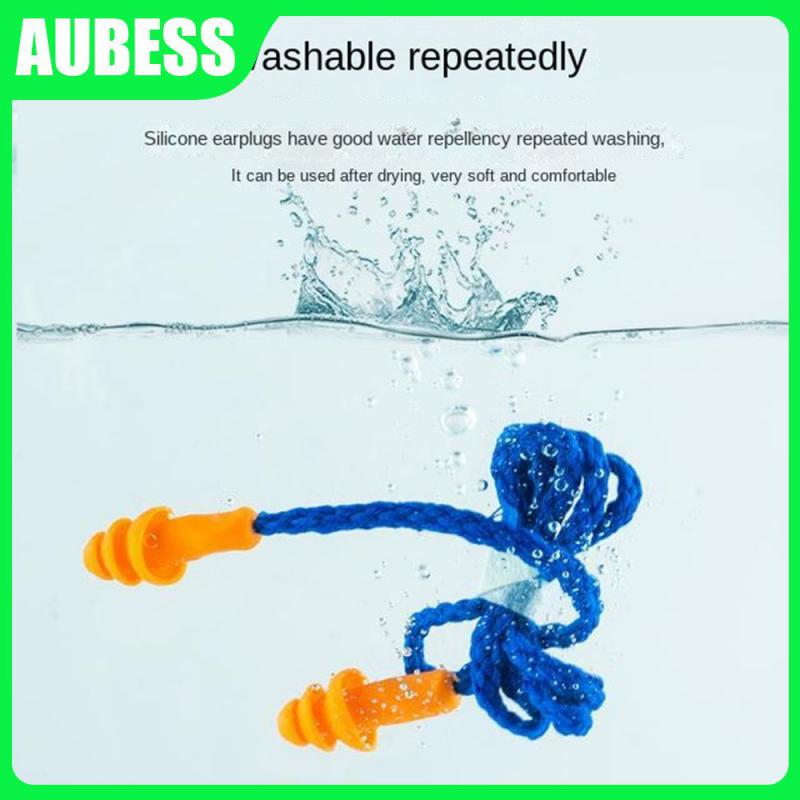 Swimming Equipment Immersive Noise Reduction Earplugs Washable Anti Noise Earplugs Fits The Cochlea Sleep Earplugs Ear-defender