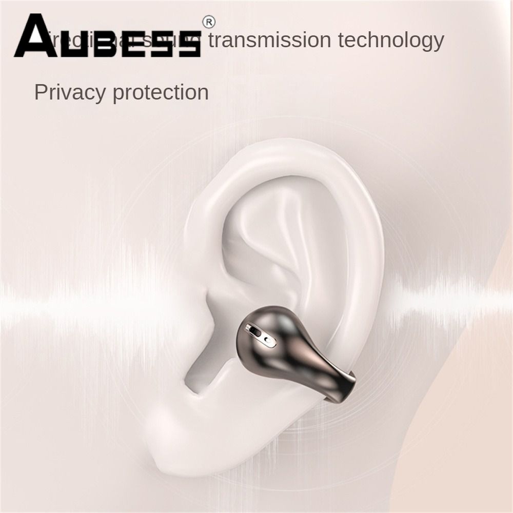 Headset 10 Meters Strong Battery Ear Clip Design No Sound Leakage Comfortable Wireless Headset Sports Headset Earphone