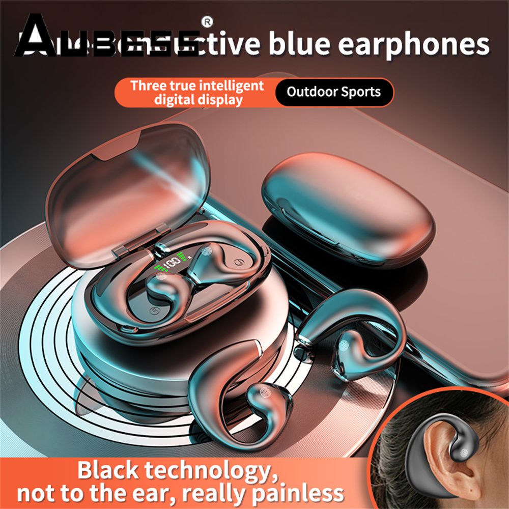 Touch Control Headset Not Into The Ear To Wear Comfort Long Endurance Undistorted Stable Wireless Earphone Earphone