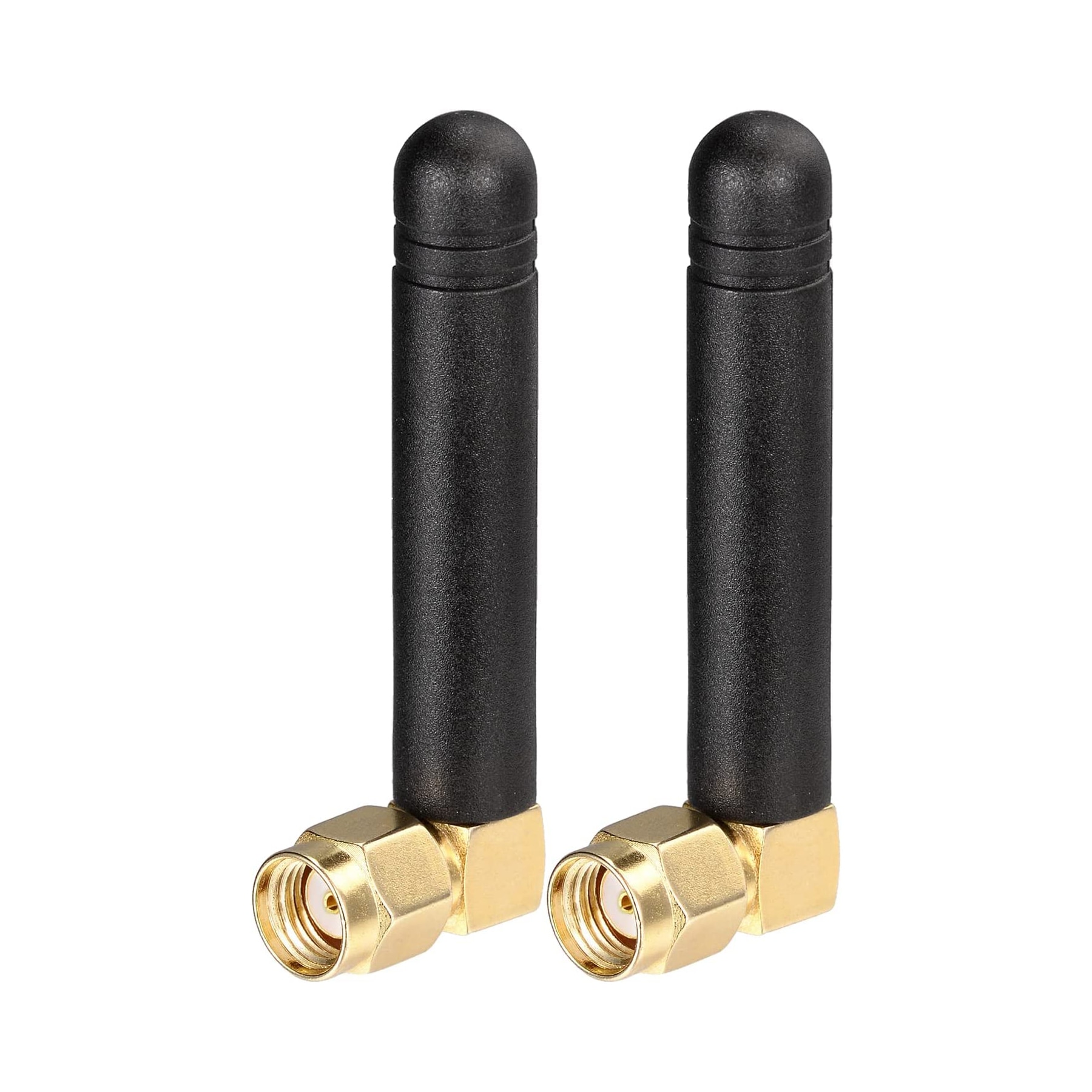 Mini Dual Band 2.4GHz 5GHz 5.8GHz MIMO RP-SMA Male Right Angle Antenna for FPV Bluetooth USB Adapter Router