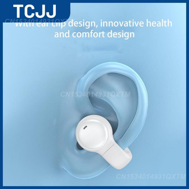Ipx5 Wireless Headset Stereo Sound Effects Touch Control Headset Intelligent Touch Strong Battery Life Abs Pu Earphone