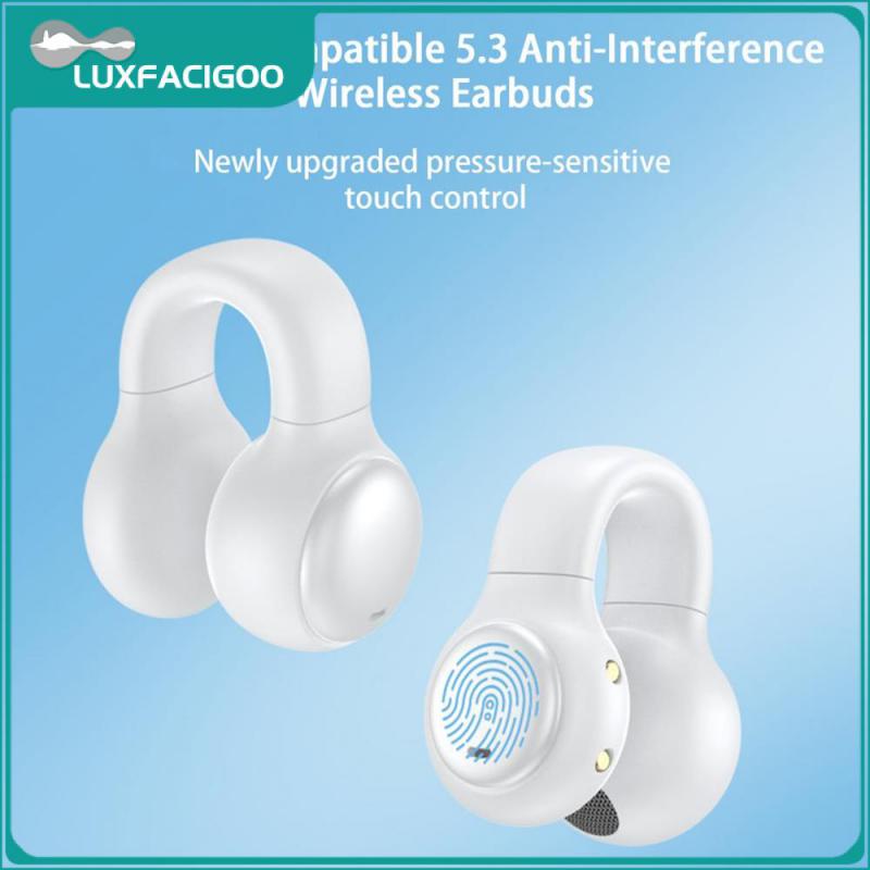 Intelligent Touch Earphone Abs Pu Magnetic Touch Control Headset High-quality Sound Quality Sports Headset Universal Earphones