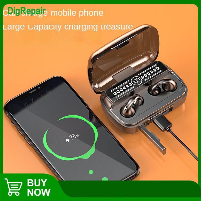 Can Charge Mobile Phones Wireless Headset 10 Meters No Sound Leakage Touch Control Headset Comfortable Earphone