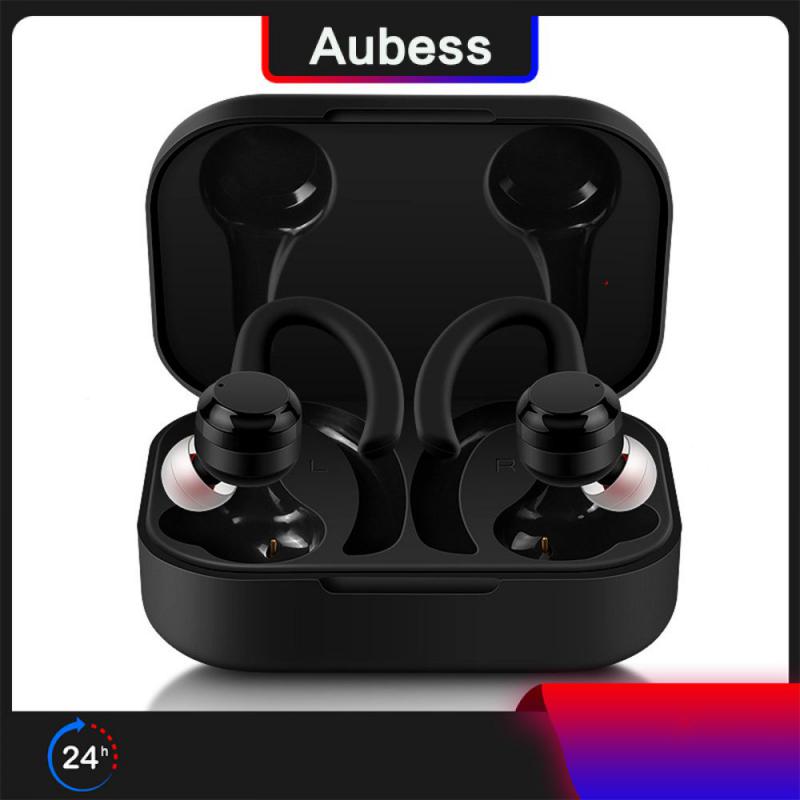 Wearing Painless Touch Control Headset Transmission Distance 10m Long Range Sports Headset Lower Power Consumption Heavy Bass