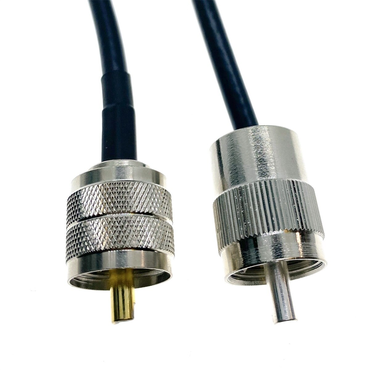 UHF PL259 Male Plug Solder To PL259 UHF male Adapter Jumper Pigtail Coax Cable RG58 cable 12inch~30M