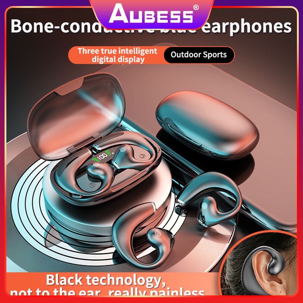 Not Into The Ear To Wear Wireless Headset Comfort Sports Headset Stable Undistorted Headset Earphone