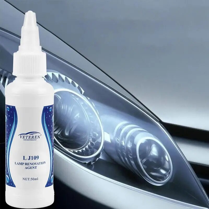 Car Headlight Repair Spray Auto Light Cover Scratches Polishing Cleaner Fluid UV Protection Headlights Maintenance Supplies