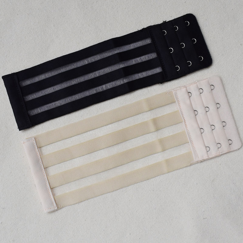 15cm 20cm extended Women Bra Extension Strap Extenders 3 Buckles 4 Buckles Elastic Bra Extender Hook Clip Adjustable Belt Buckle