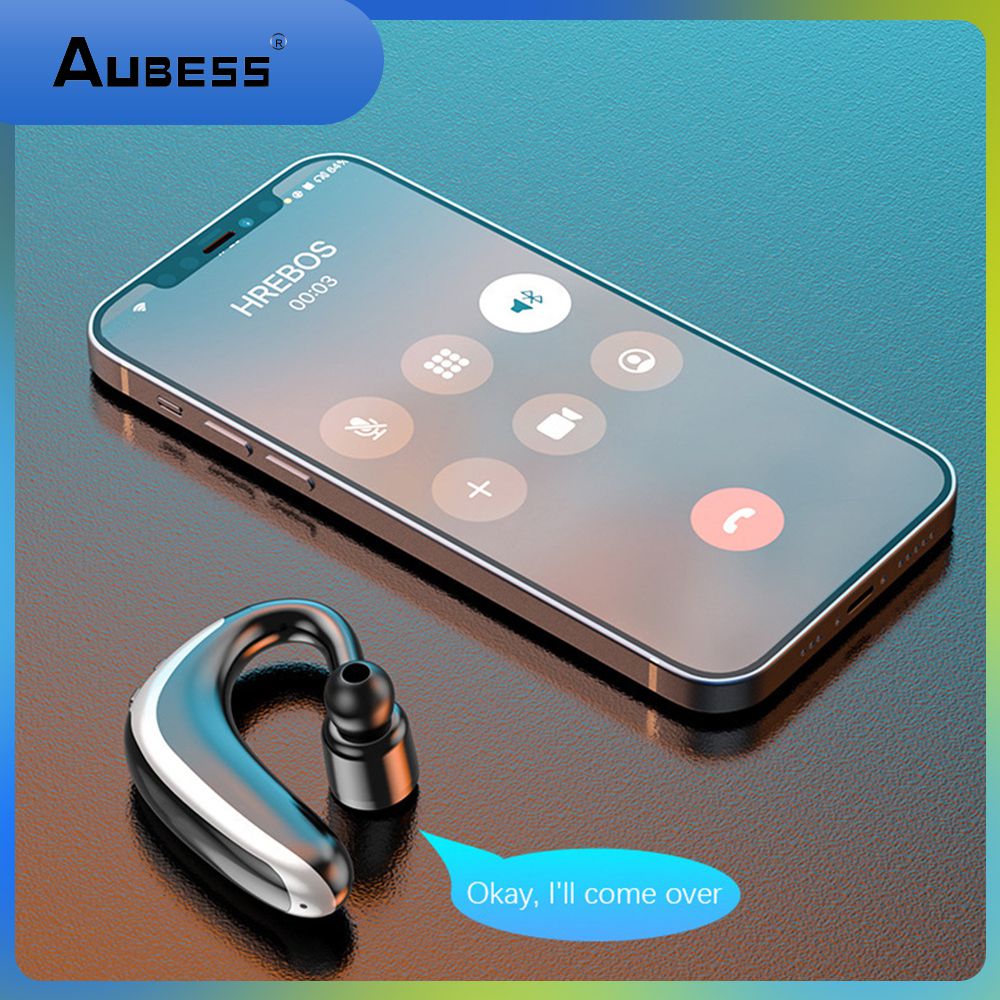 About 12 Grams Touch Control Headset High Quality Audio Quality Ear Clip Design Wireless Headset Ultra Light Body