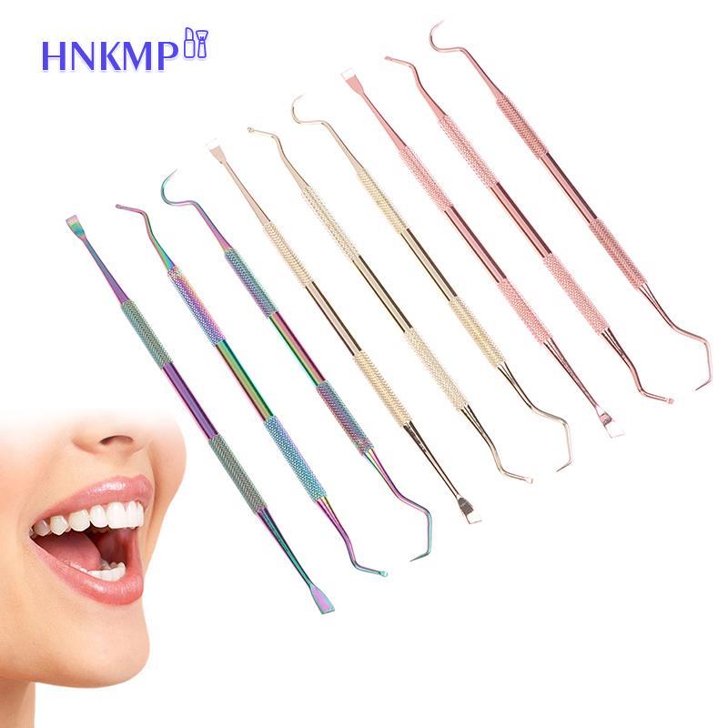 3PCS/Set Stainless Steel Double Ends Dentist Teeth Clean Hygiene Explorer Probe Hook Pick Dental Tools Products