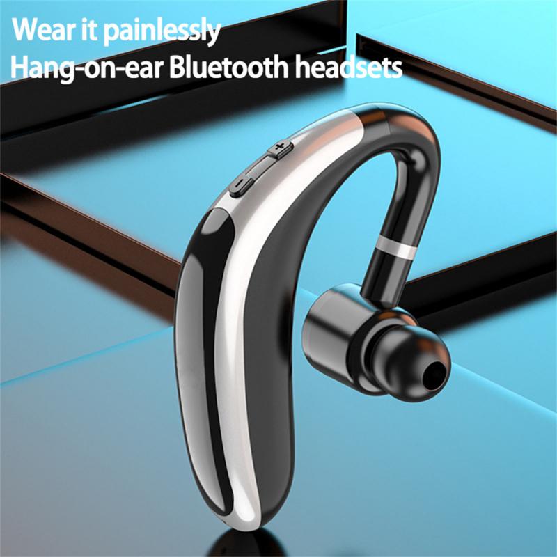 Wireless Headset Ultra Light Body Talk Time About 20 Hours Touch Control Headset Ear Clip Design Headset