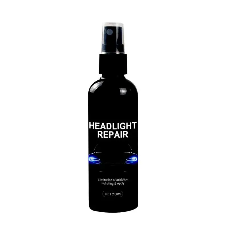 Car Headlight Cleaner 100ML Car Headlight Renewal Polish High Transparency Headlight Repair Polish For Repair Headlight