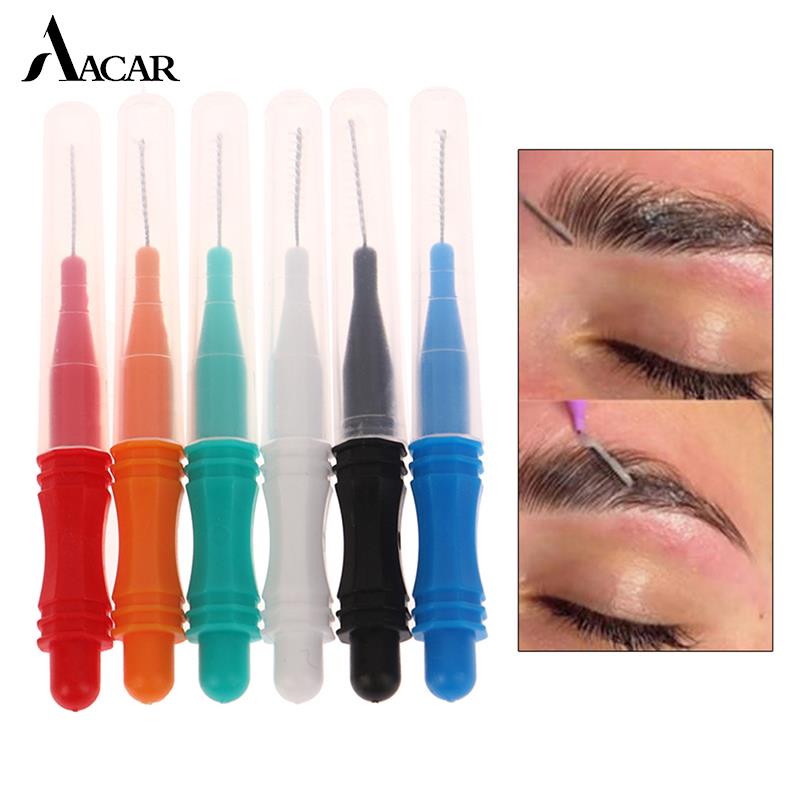 10pcs Bendable Micro Brushes Disposable Microbrush Applicators Eyelash Extensions Eyelash Glue Cleaning Brush For Eyelash