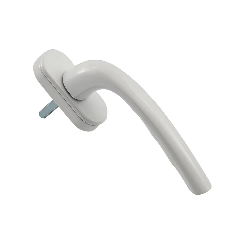 S01-Y07 2PCS Vintage PVC-Steel White Replacement Casement Window Handle