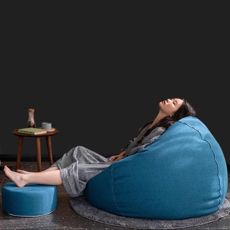 Living Room Bean Bag Sofas Lazy Puffs Balcony Tatami Bedroom Bean Bag Sofas Single Relaxing Arredamento Home Furniture WZ50SF