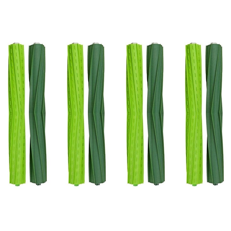 4 Set S9 Replacement Rubber Brushes Replacement Parts Boat Accessories Fit For Irobot Roomba S9 S9+ S9 Plus Replacement