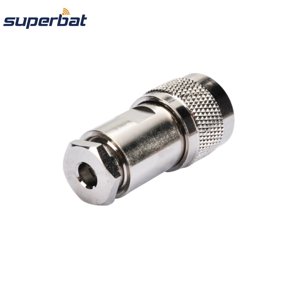 Superbat 10pcs UHF Clamp Male RF Coaxial Connector for RG58 RG400 RG142 LMR195 Cable