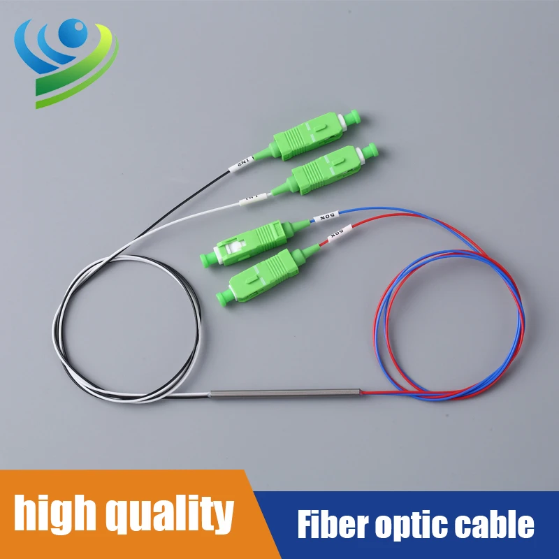 FBT Coupler 0.9MM 2X2 Fiber Optic Splitter Singlemode With SC/FC/LC/ST Connector FBT Splitter