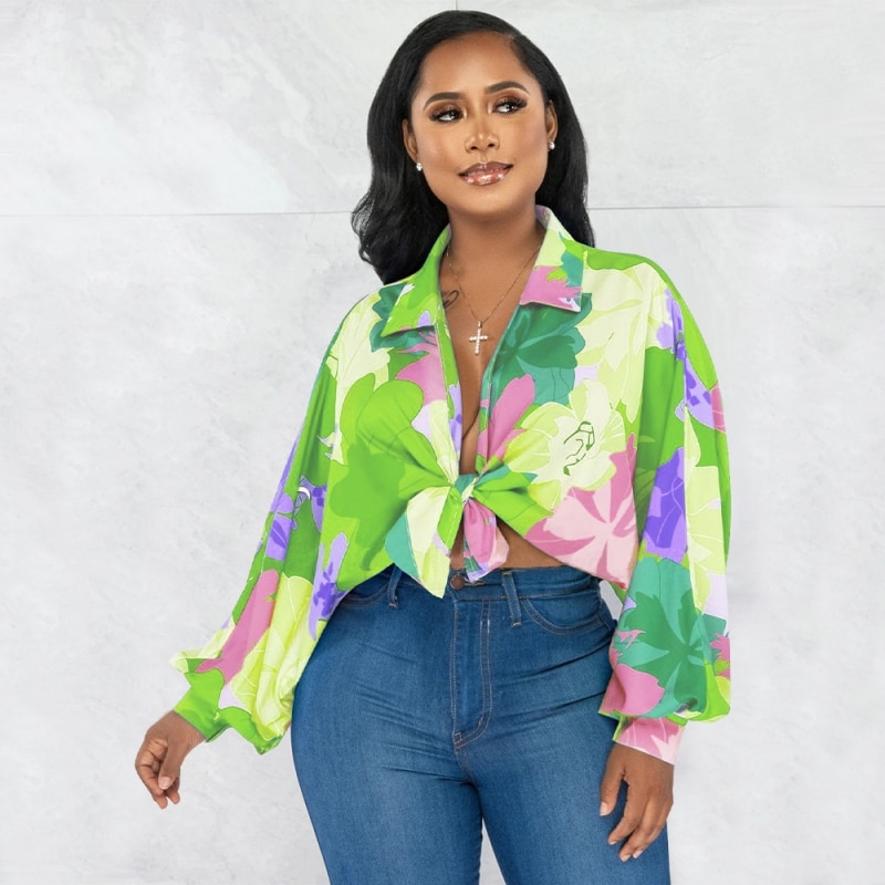 2023 Hot Sale Vintage Fashion Women Long Shirt High Quality Lady Clothes Vintage Chic Sexy Short Mini Dress Women Shirts Blouses