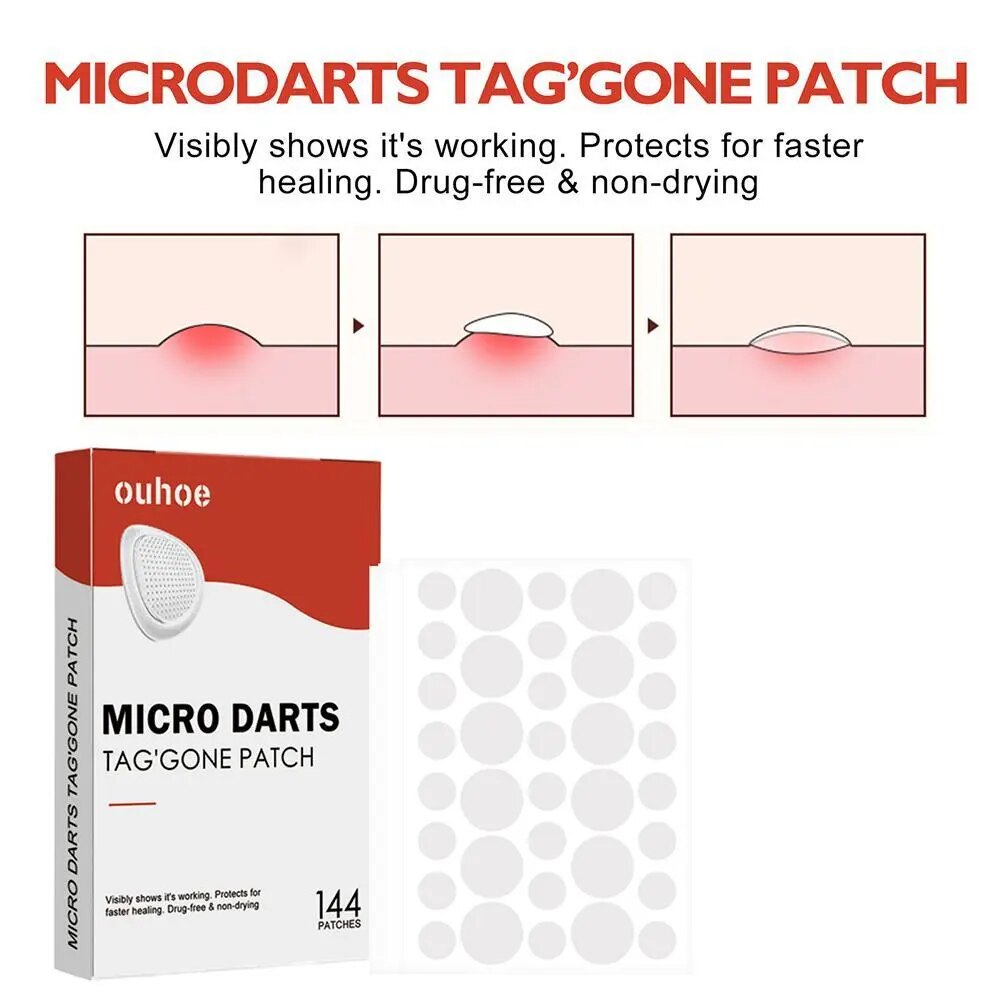 144 PCS Pimple Patch Mighty Pimple Healing Patches Hydrocolloid Acnes Pimple Patch For Zits Blemishes Spot Stickers Facial Care