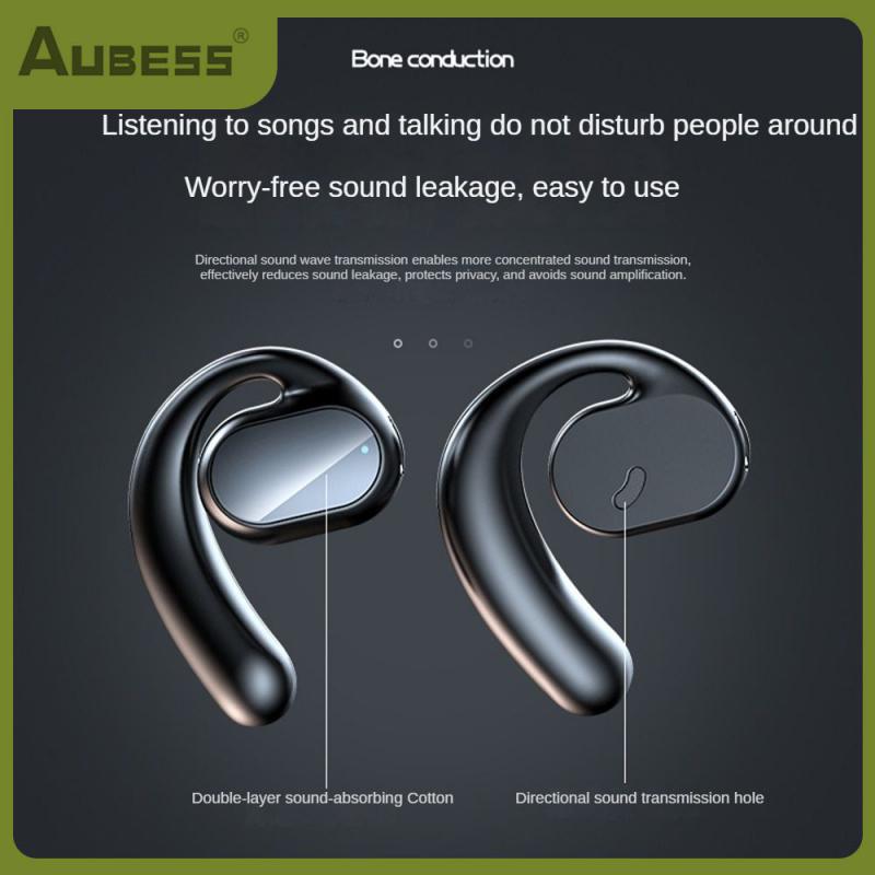 Not Harmful To Hearing Earphone 15 Meters Barrier Free Sports Headset Lower Power Consumption Wireless Headset Stable