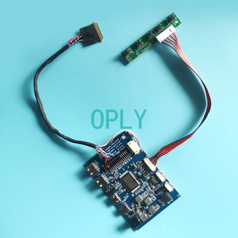For LTN156AT05 1366*768 Kit DIY Laptop Screen PCB 862 Driver Controller Board TYPE-C 2USB Mini HDMI-Compatible 15.6" 40-Pin