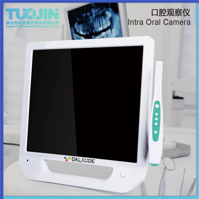 Dental Camera Wifi HD 8 Million Pixels High-definition Endoscope 17 Inches Digital LCD Monitor Dental Intraoral Instrument DA100