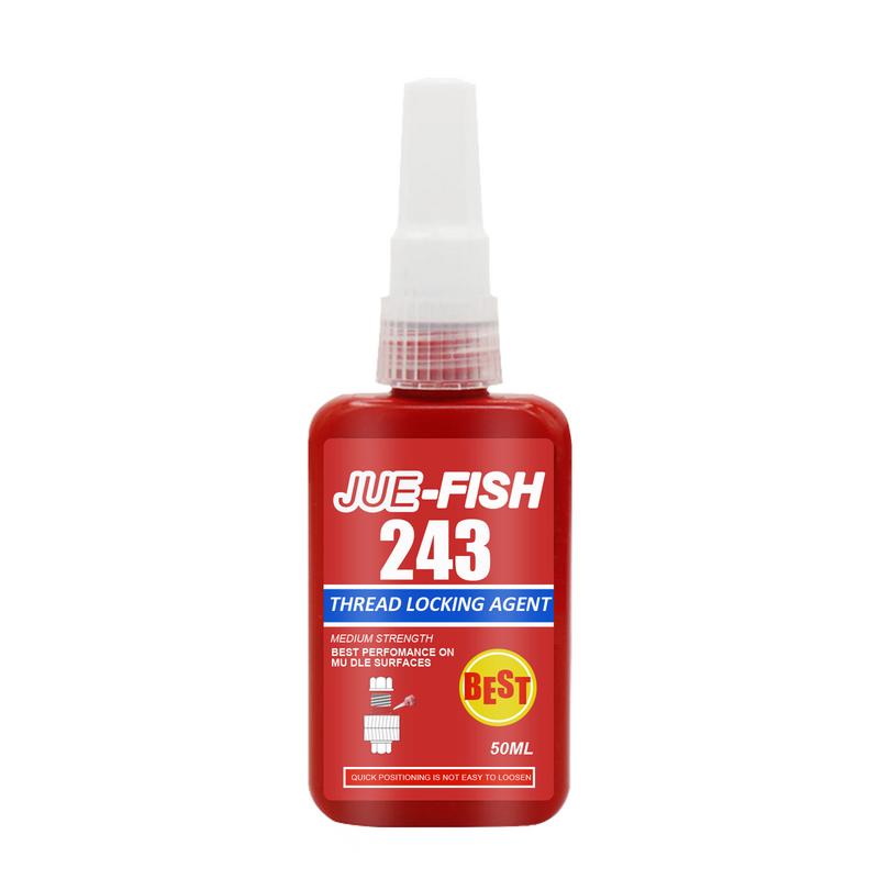 Thread Locker Blue 243 Oil Tolerant Blue Screw Glue Screw Lock Anaerobic Adhesive Thread Locking Agent Threadlocker Loctite