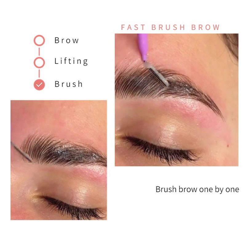 10pcs/lot Bendable Micro Brushes Disposable Microbrush Applicators Eyelash Extensions Eyelash Glue Cleaning Brush for Eyelash